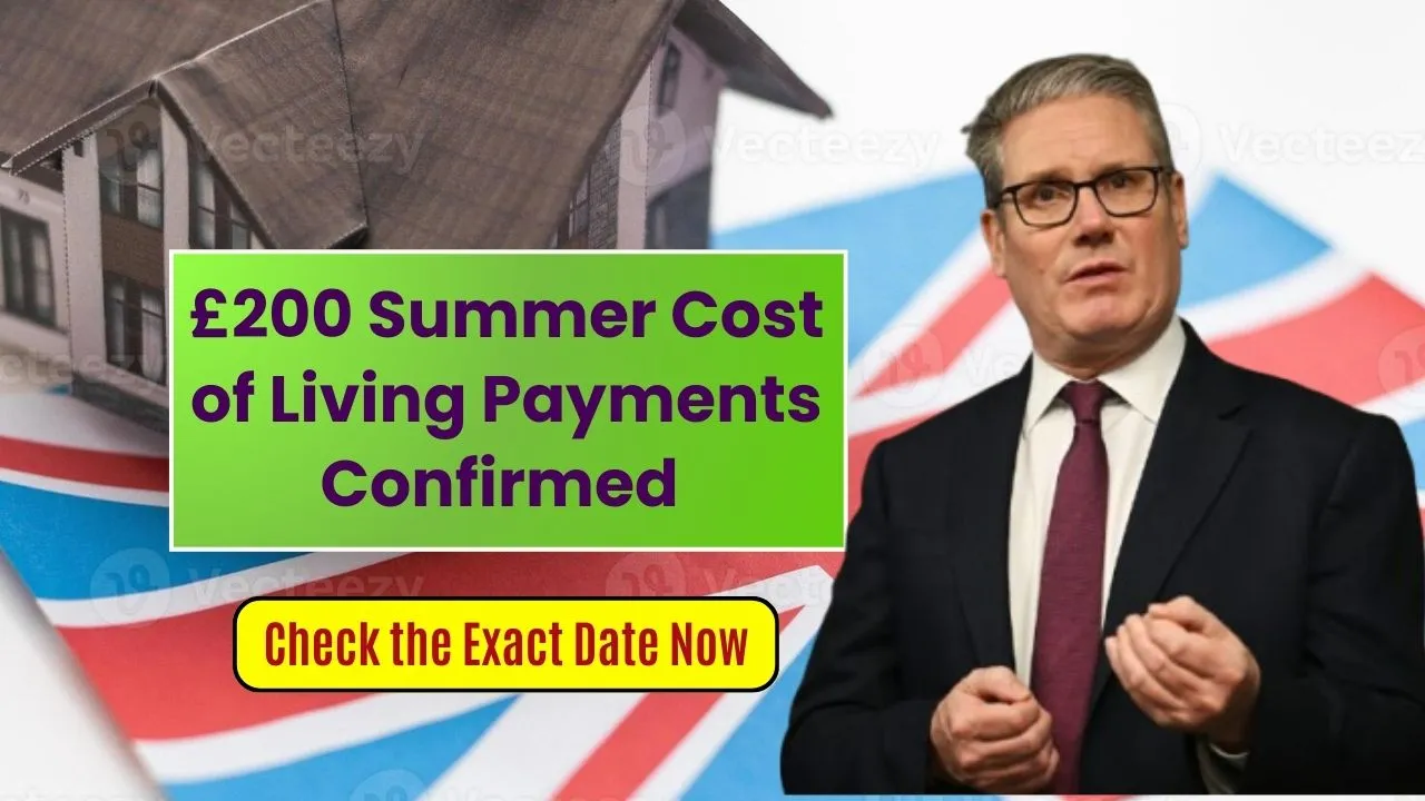 £200 Summer Cost of Living Payment 2025