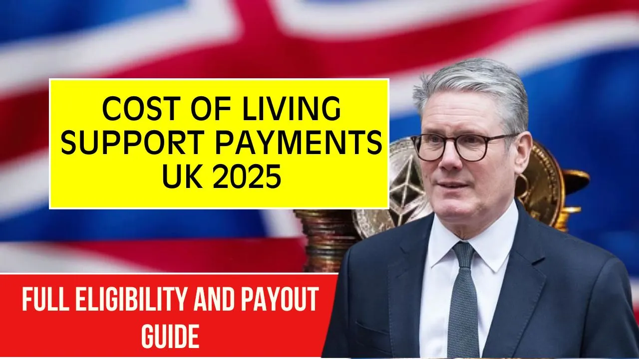 Cost of Living Support Payments UK 2025