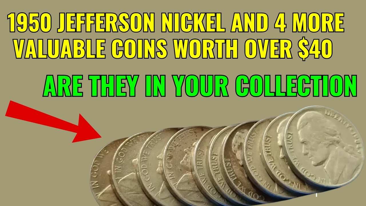 1950 Jefferson Nickel