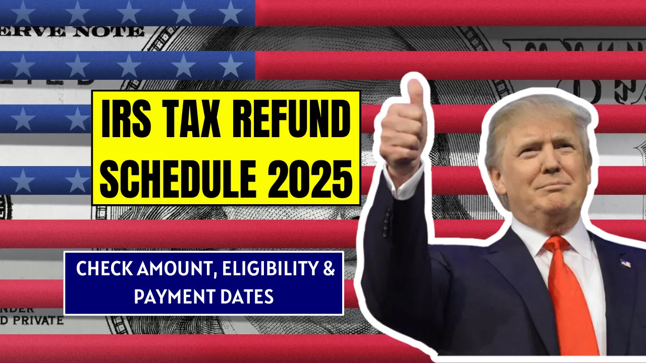 IRS Tax Refund Schedule 2025
