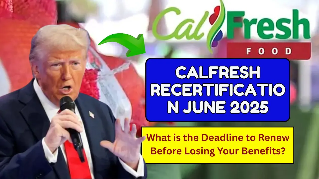 CalFresh Recertification June 2025