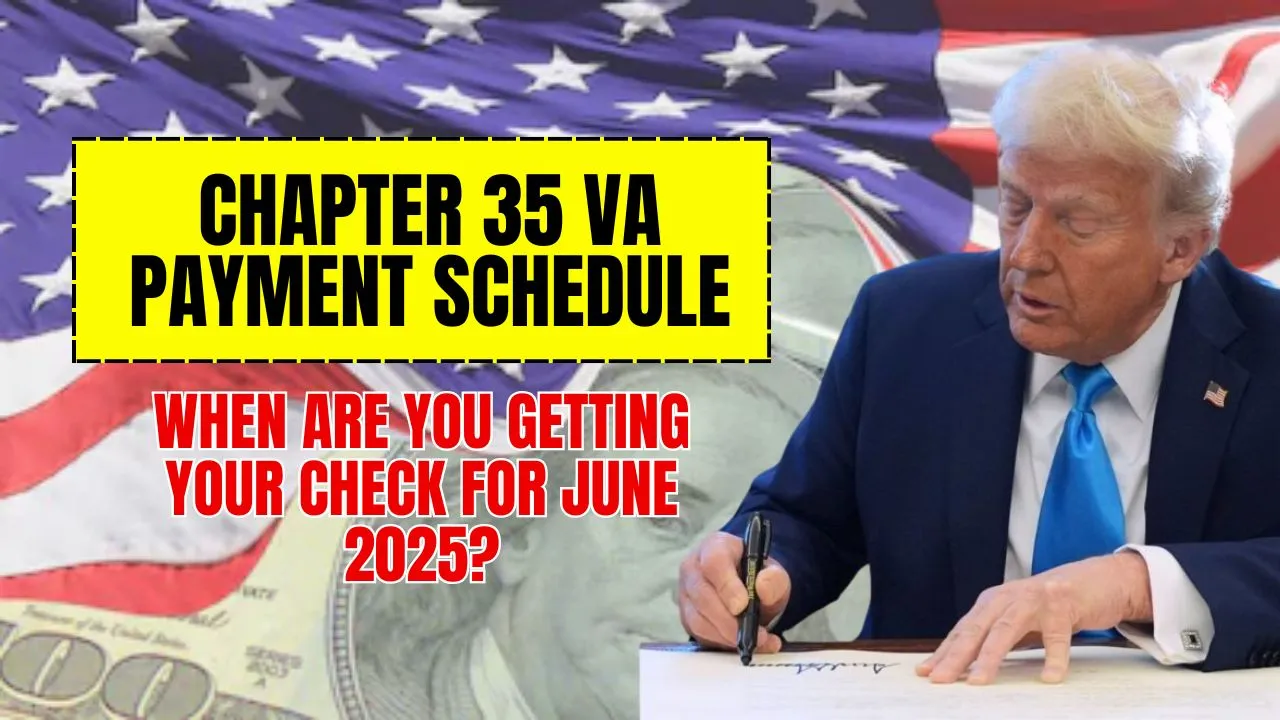 Chapter 35 VA Payment Schedule