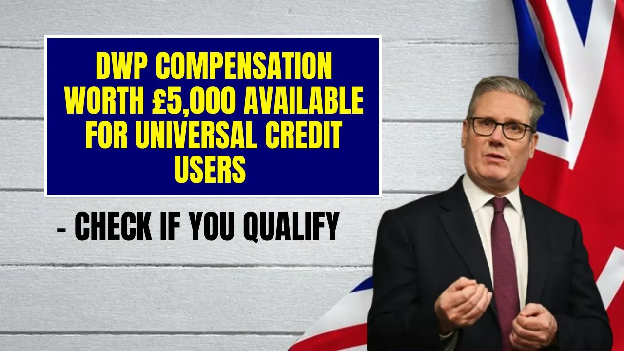 DWP £5000 Compensation