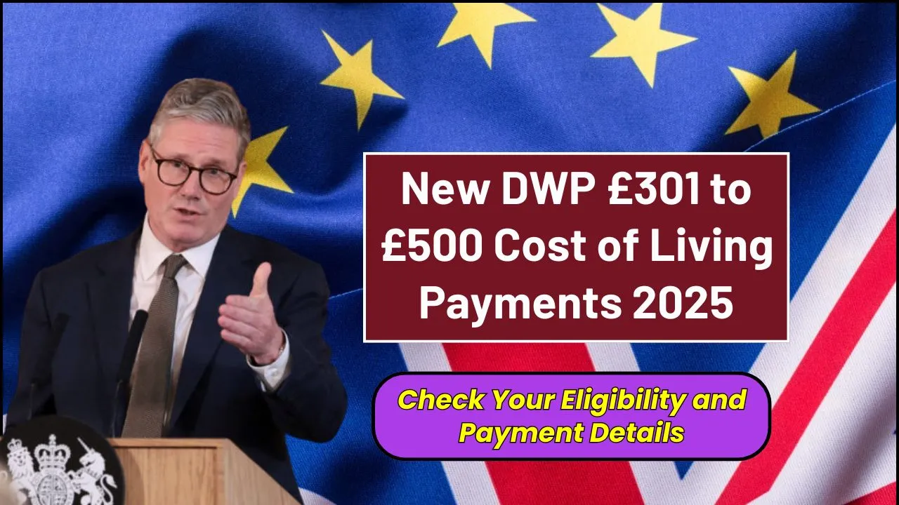 DWP Cost of Living Payments 2025